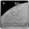 Az első magyar műhold sikeres fellövése alkalmából készült emlékérme, 2012 MASAT-1